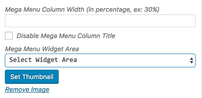 Como crear un mega menu en Avada WordPress 3