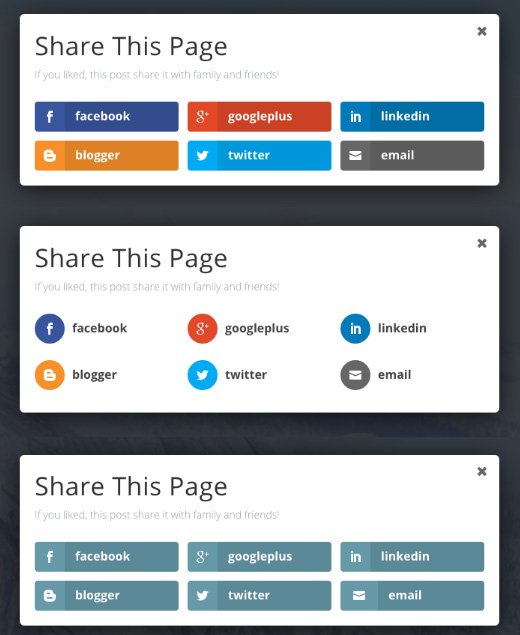 Ejemplos de Pop Up en Monarch para WordPress