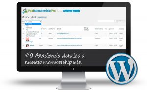 Curso Membership Sites - Añadiendo y puliendo detalles